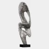 Mirage Evolution 110cm Silver Metal Indoor Sculpture