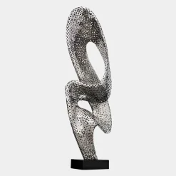 Mirage Evolution 110cm Silver Metal Indoor Sculpture