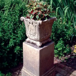Modena 22 Vase Stone Garden Planter on Pedestal