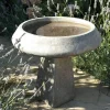 Modern & Simple Stone Garden Bird Bath