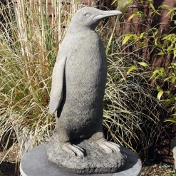 Monty The Penguin Stone Garden Ornament (Cotswold)