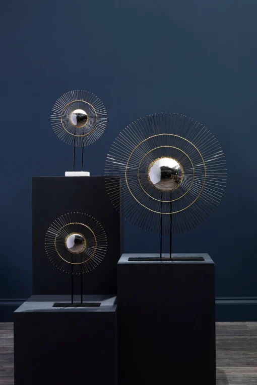 Moonburst 51cm Metal Indoor Sculpture