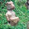 Mystical Dragon 87cm Stone Garden Statue