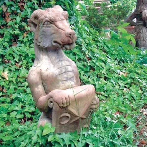 Mystical Dragon 87cm Stone Garden Statue