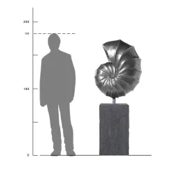 Nautical 173cm Resin Bronze Home & Garden Sculpture