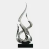 Nexus Ignite 91cm Silver Metal Indoor Sculpture v3