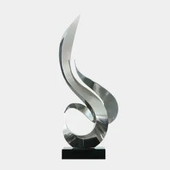Nexus Ignite 85cm Silver Metal Indoor Sculpture v4