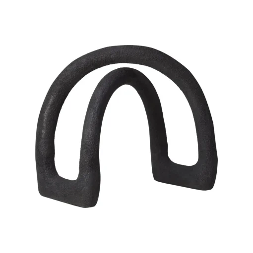 Nightfall 21cm Black Metal Indoor Sculpture