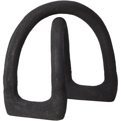 Nightfall 21cm Black Metal Indoor Sculpture