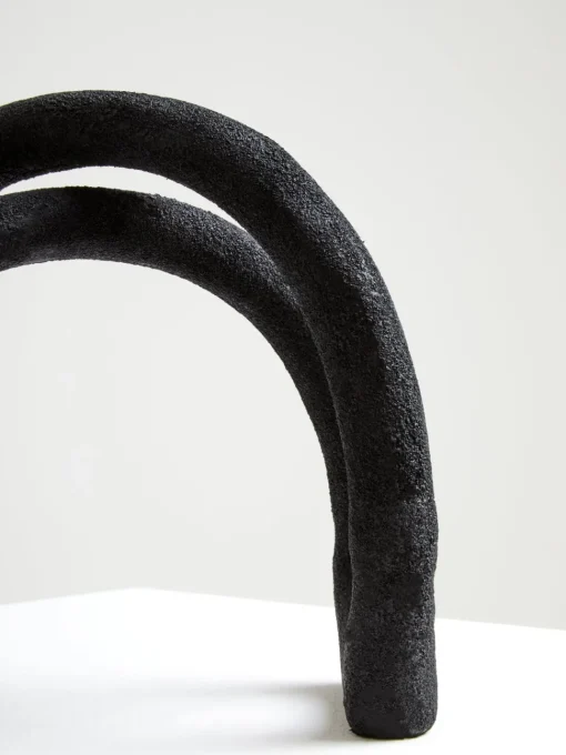 Nightfall 21cm Black Metal Indoor Sculpture
