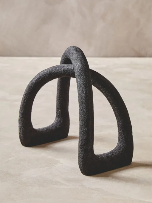 Nightfall 21cm Black Metal Indoor Sculpture
