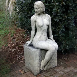Nude Woman 120cm Stone Garden Statue