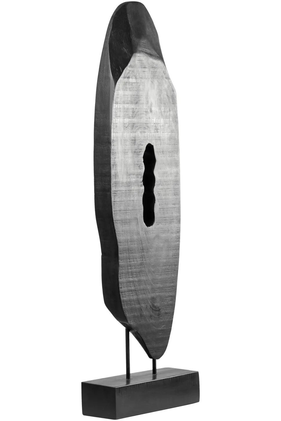 Obsidian Essence 70cm Black Wood Indoor Sculpture