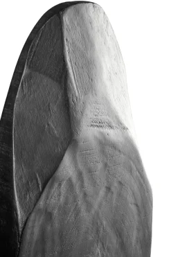 Obsidian Essence 70cm Black Wood Indoor Sculpture