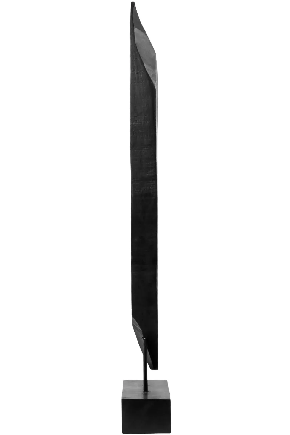 Obsidian Essence 70cm Black Wood Indoor Sculpture