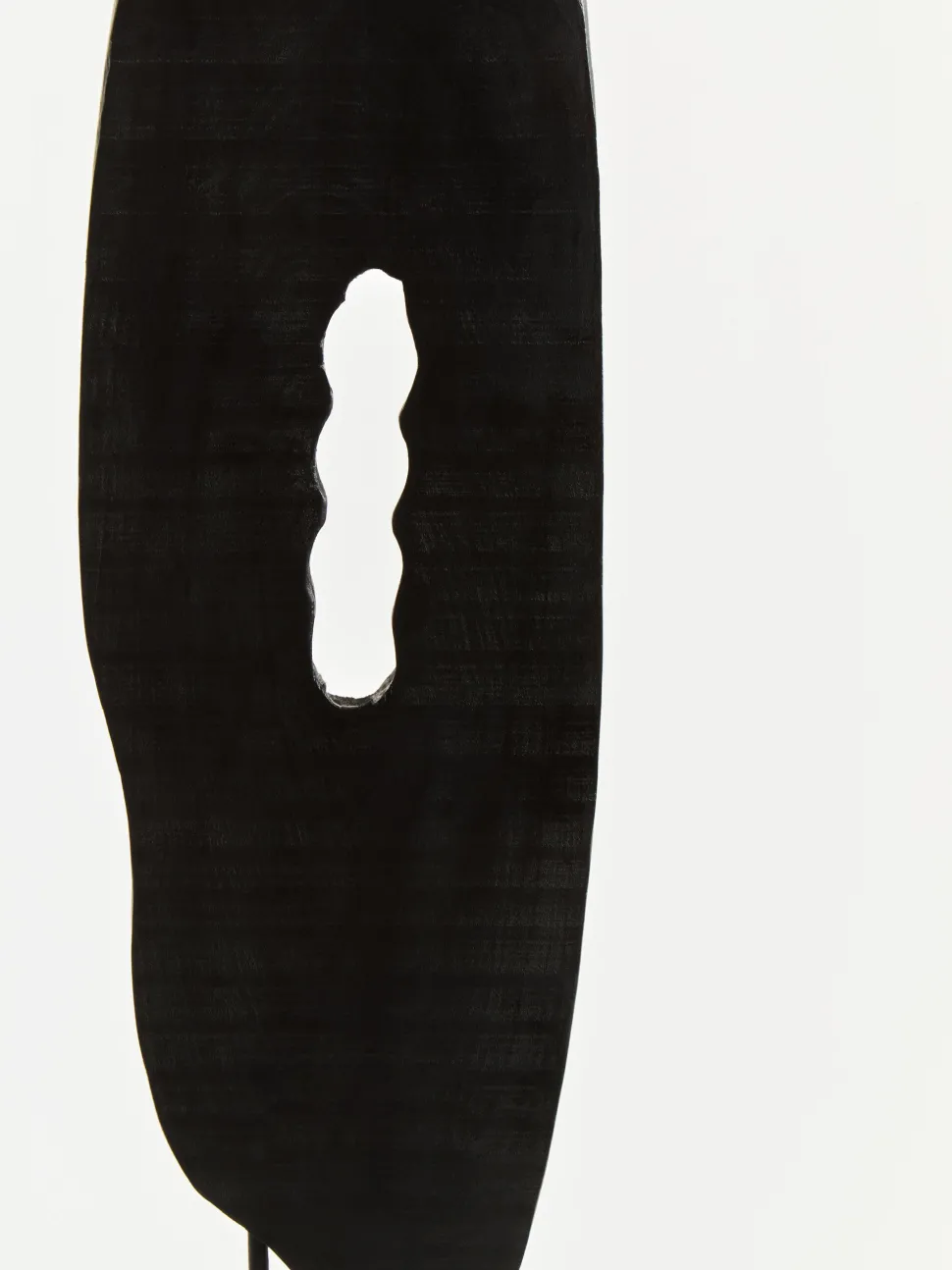 Obsidian Essence 70cm Black Wood Indoor Sculpture