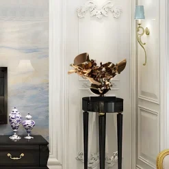Opal Bloom 53cm Copper Metal Indoor Sculpture