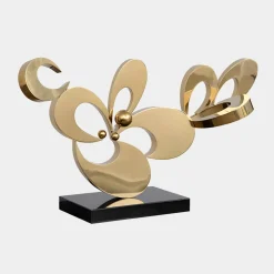 Opus Bloom 56cm Copper Metal Indoor Sculpture