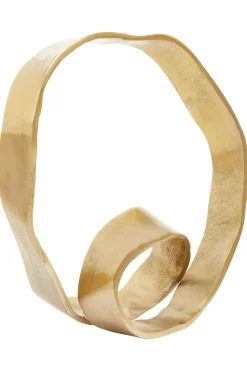 Orbique 42cm Gold Metal Indoor Sculpture