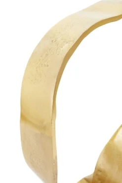 Orbique 42cm Gold Metal Indoor Sculpture