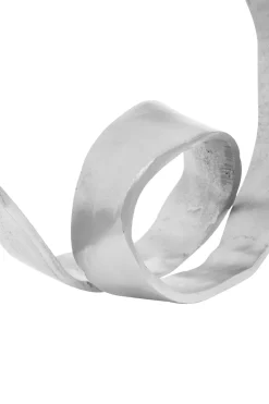 Orbique 42cm Silver Metal Indoor Sculpture