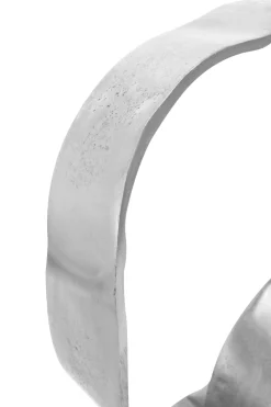 Orbique 42cm Silver Metal Indoor Sculpture