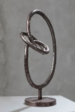 Orbitus 52cm Bronze Metal Indoor Sculpture