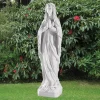 Our Lady of Lourdes 106cm Marble Resin Garden Statue