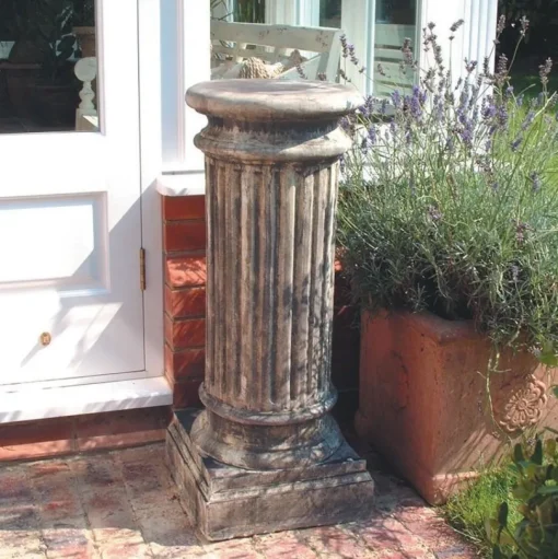 Oxford Column Stone Garden Pedestal