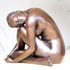 Pause In The Dance Figurine Bronze Indoor Sculpture