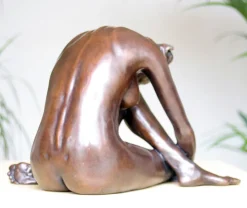 Pause In The Dance Figurine Bronze Indoor Sculpture
