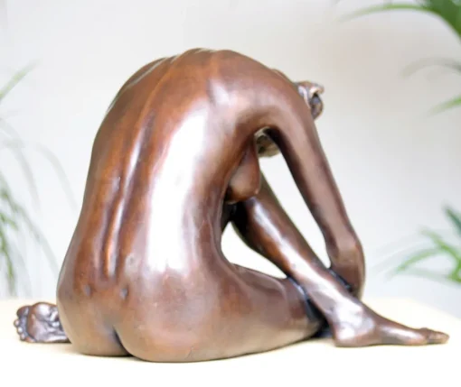 Pause In The Dance Figurine Bronze Indoor Sculpture