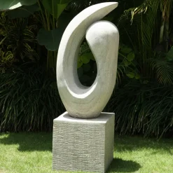 Perplexity Contemporary Stone Garden Sculpture