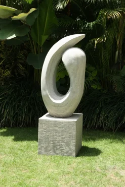 Perplexity Contemporary Stone Garden Sculpture