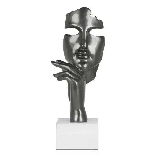 Phantom Diva 45cm Anthracite Resin Indoor Sculpture
