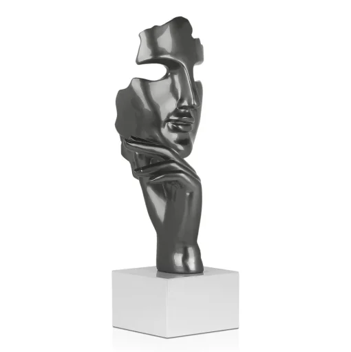 Phantom Diva 45cm Anthracite Resin Indoor Sculpture