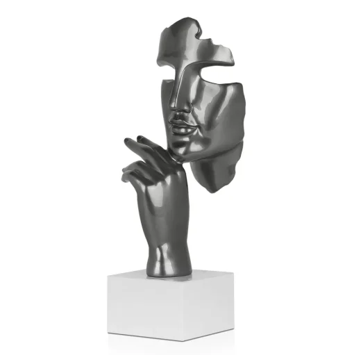 Phantom Diva 45cm Anthracite Resin Indoor Sculpture