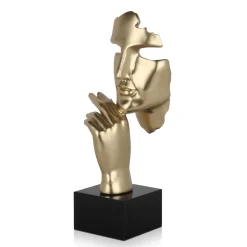 Phantom Diva 45cm Gold Resin Indoor Sculpture