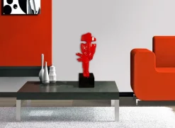 Phantom Diva 45cm Red Resin Indoor Sculpture