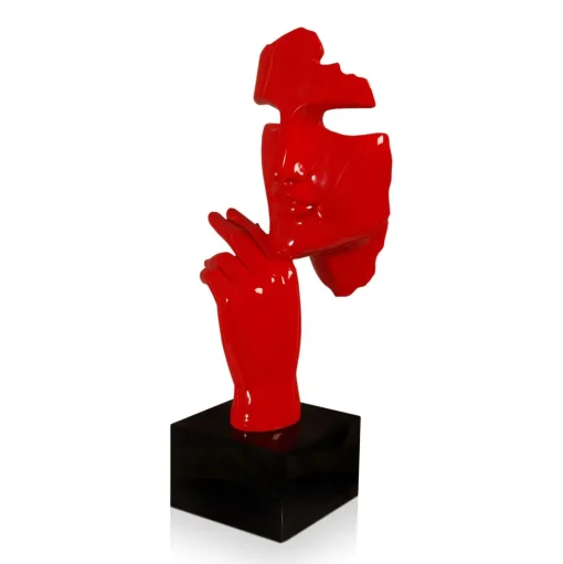 Phantom Diva 45cm Red Resin Indoor Sculpture