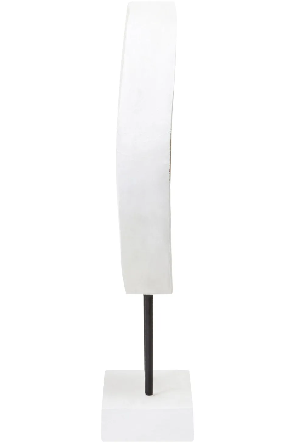 Polar Perfection 43cm White Wood Indoor Sculpture