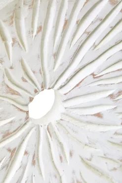 Polar Perfection 43cm White Wood Indoor Sculpture