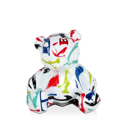 Polygon Bear 20cm Abstract Resin Indoor Sculpture