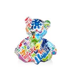 Polygon Bear 20cm Inca Art Resin Indoor Sculpture