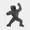 Polygon Gorilla 50cm Lava Resin Indoor Sculpture