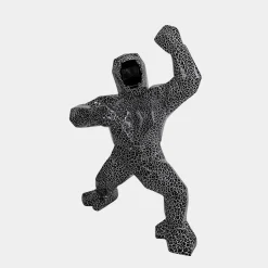 Polygon Gorilla 50cm Lava Resin Indoor Sculpture