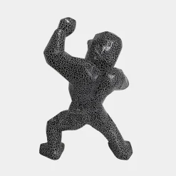 Polygon Gorilla 50cm Lava Resin Indoor Sculpture
