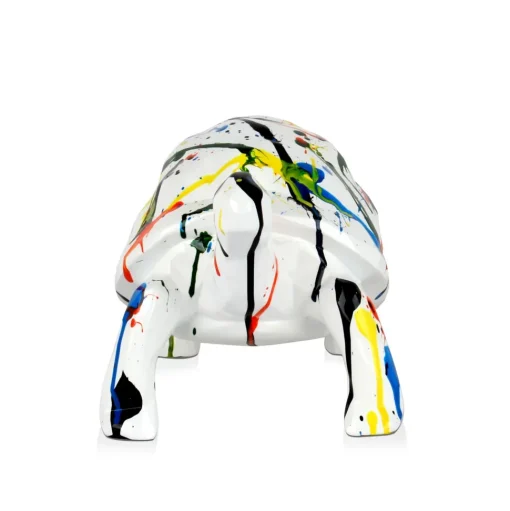 Polygon Turtle 21cm Multicolour Resin Indoor Sculpture
