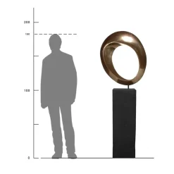 Pulse 185cm Resin Contemporary Home & Garden Sculpture
