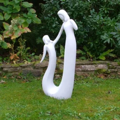 Pure Love 80cm Modern Marble Resin Garden Statue